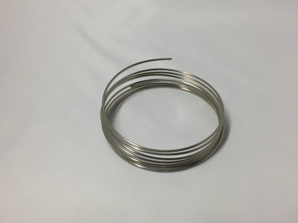 Nickel Silver Round Wire (20ga) | T.B. Hagstoz & Son, Inc.